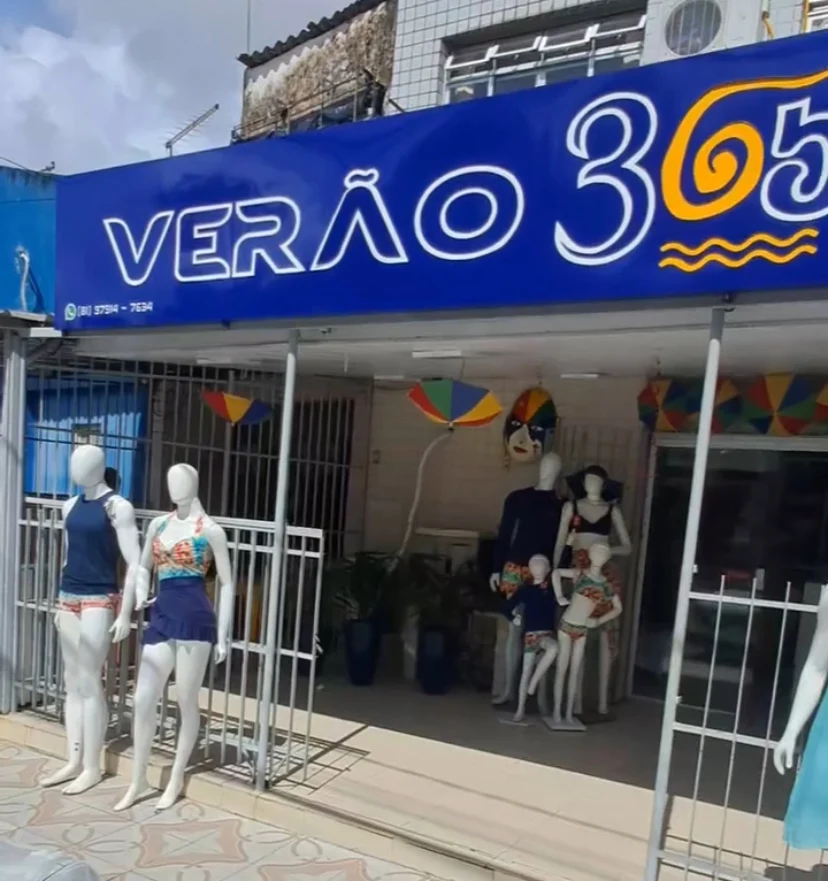 Fachada da loja Verão.365 em Jardim São Paulo, Recife